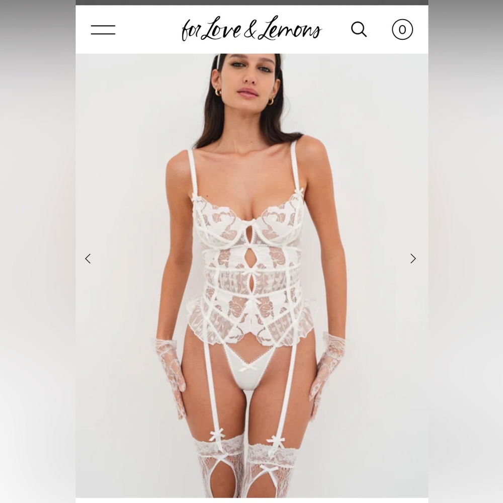 For Love and Lemons Amore Teddy